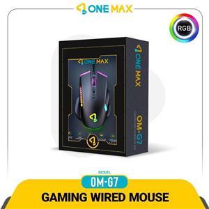 موس گیم وان مکس (ONE MAX) مدل OM-G7 MOUSE GAMEING WIRED ONEMAX OM-G7